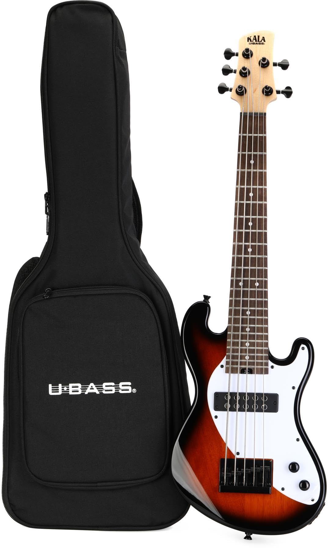 Amazon.com: Kala Solid Body 5-String Tobacco Burst Fretted U•BASS